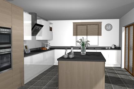 Design Remo Gloss White and Remo Elm